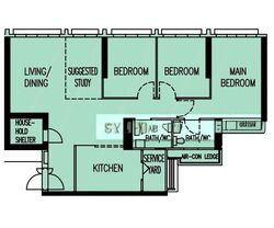 Blk 445B Clementi Crest (Clementi), HDB 5 Rooms #496943421